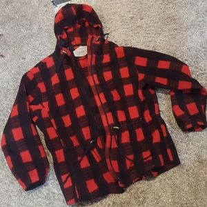 Size large Woolrich buffalo plaid jacket!